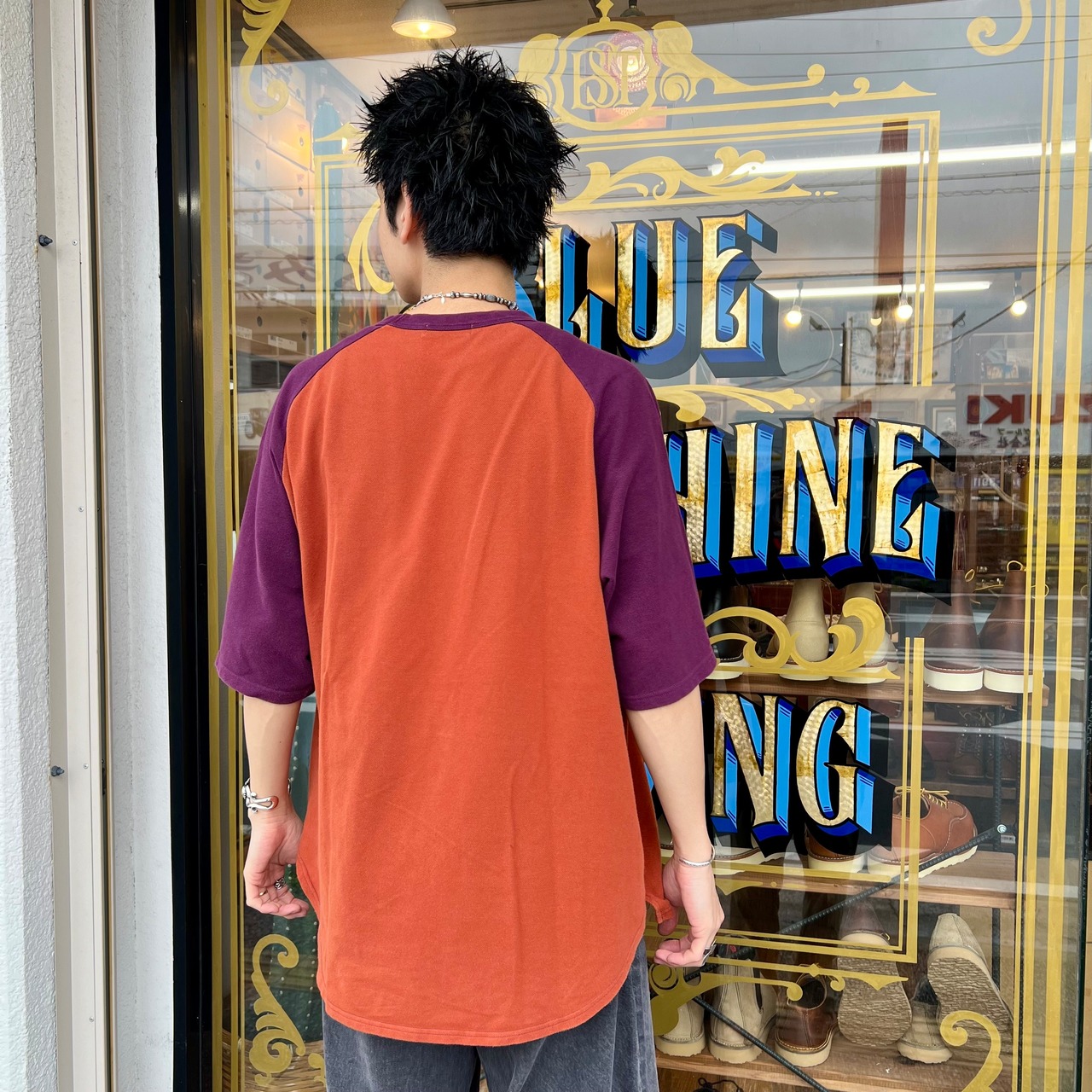 ナスングワム【Nasngwam】ALMOST TEE　（Burgundy） - 6