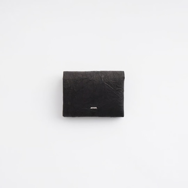 i ro se PAPER 3WAY LONG WALLET ( L.BROWN / BLACK )