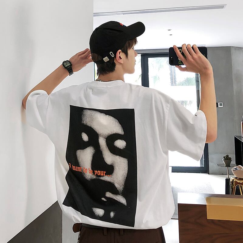 全3色 Tシャツ カットソー プリント カジュアル おしゃれ