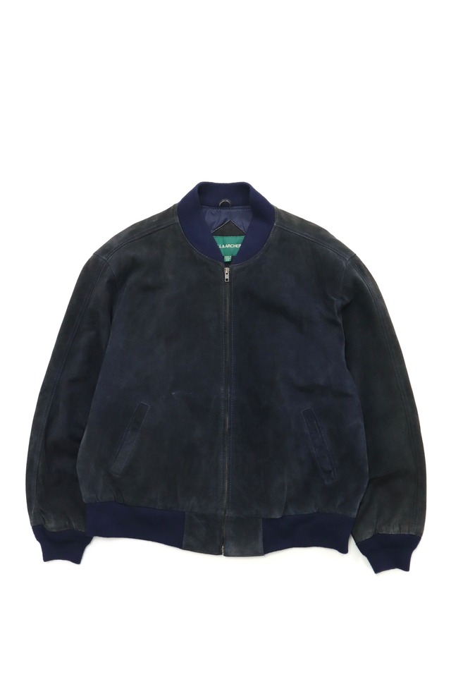 USED 80s HILL&ARCHER leather jacket