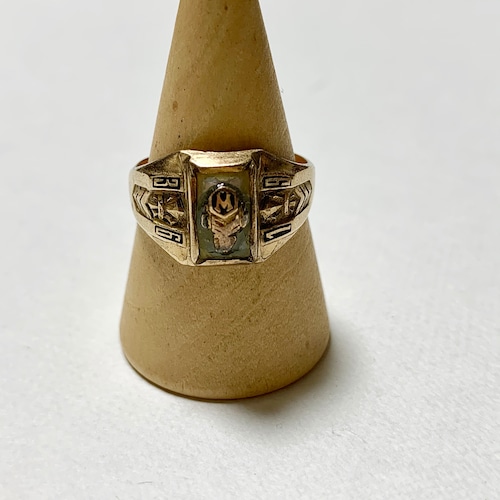 1936's Vintage 10K DURA-TONE School Ring