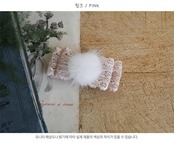 韓国子供服 / 26winter / puella FLO / マドレーヌピンクヘアピン / キッズ / 冬服 *FREE*