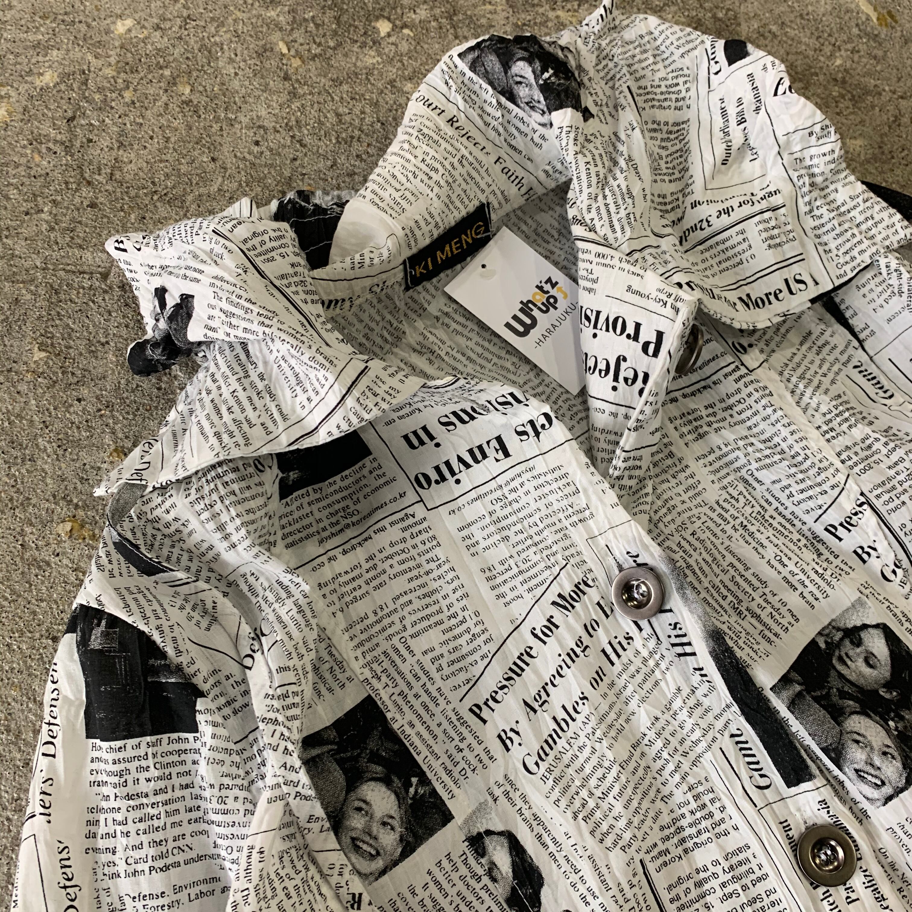 00s KI MENG design blouson | What