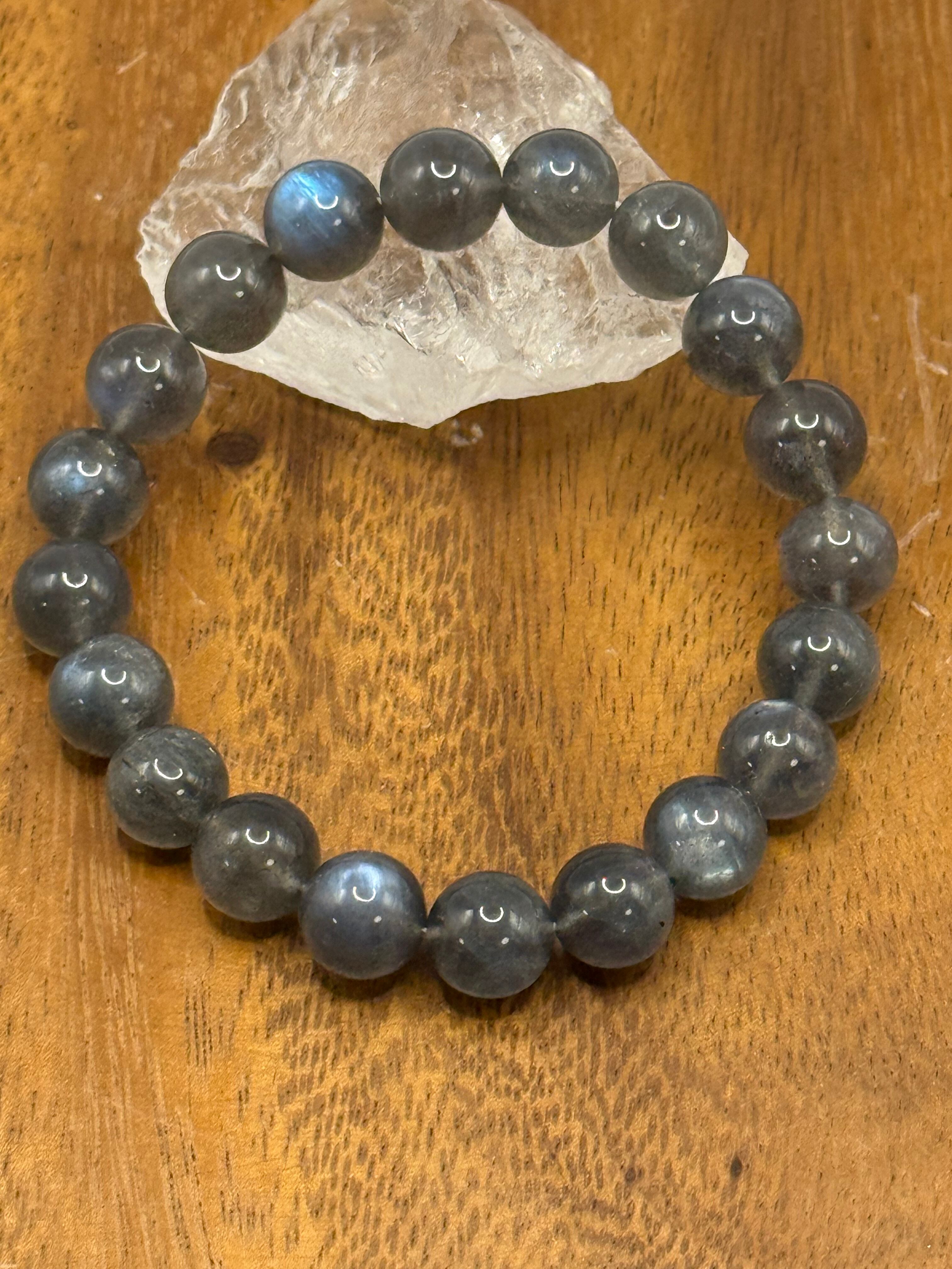 ラブラドライト 10mm シラーくっきり 101