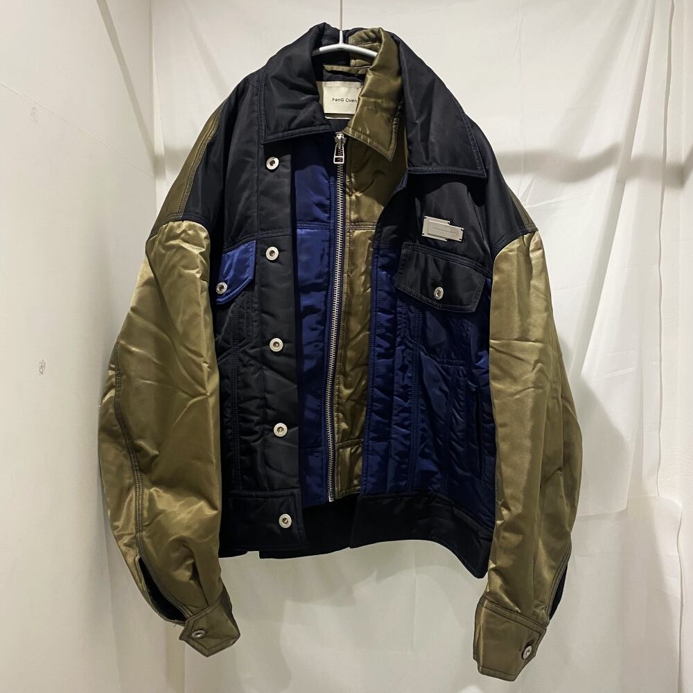 FENG CHEN WANG フェンチェンワン FCW DECONSTRUCTED NYLON PANELLED 