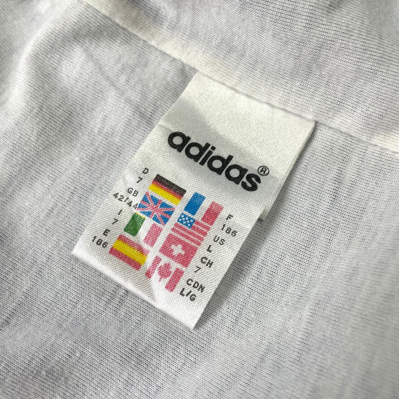 90年代 adidas アディダス ナイロンジャケット トラックジャケット