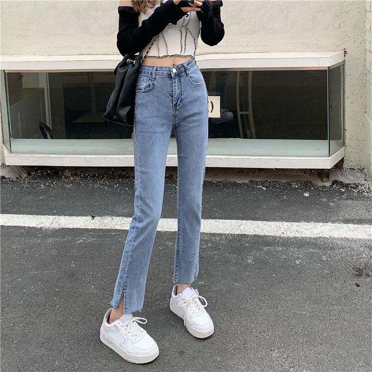 ジーンズ レディースサマーパンツ 薄手 夏物 YY-ファッション95667551659