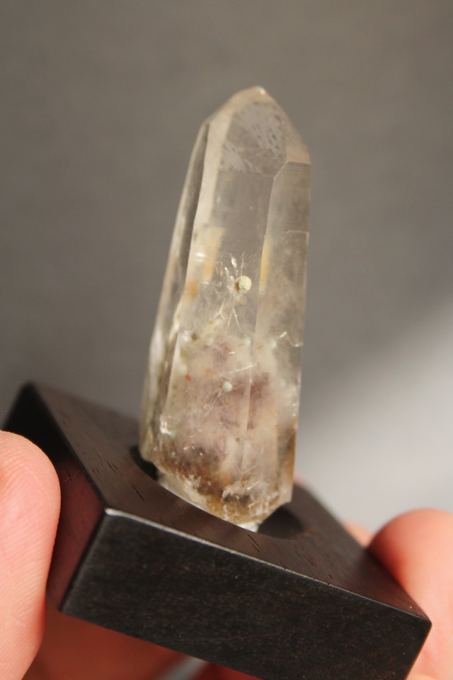 【3201】大分クリスタルまりも ローズウッドベース大