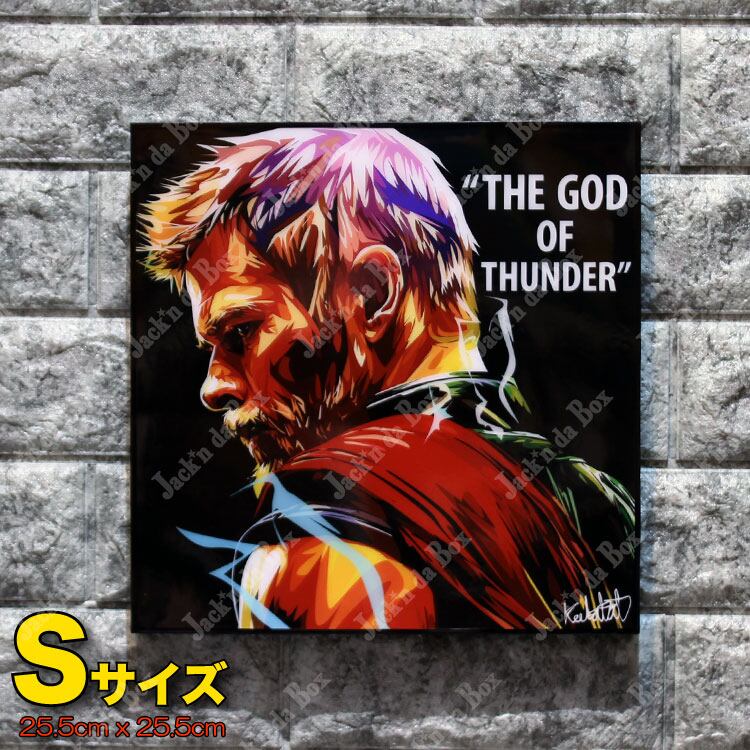 キータタットシティケット マーベル MARVEL マイティ・ソー クリス 100%本物 Jack'n da Box 直営販売】Keetata POPART = マイティー