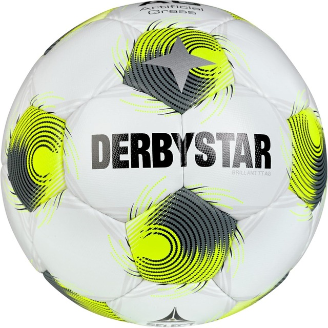 【公式】DERBYSTAR(ダービースター) サッカーボール 5号球 BRILLANT(ブリラント) TT AG V25 人工芝用 FIFA BASIC承認球 中学生 高校生 社会人用