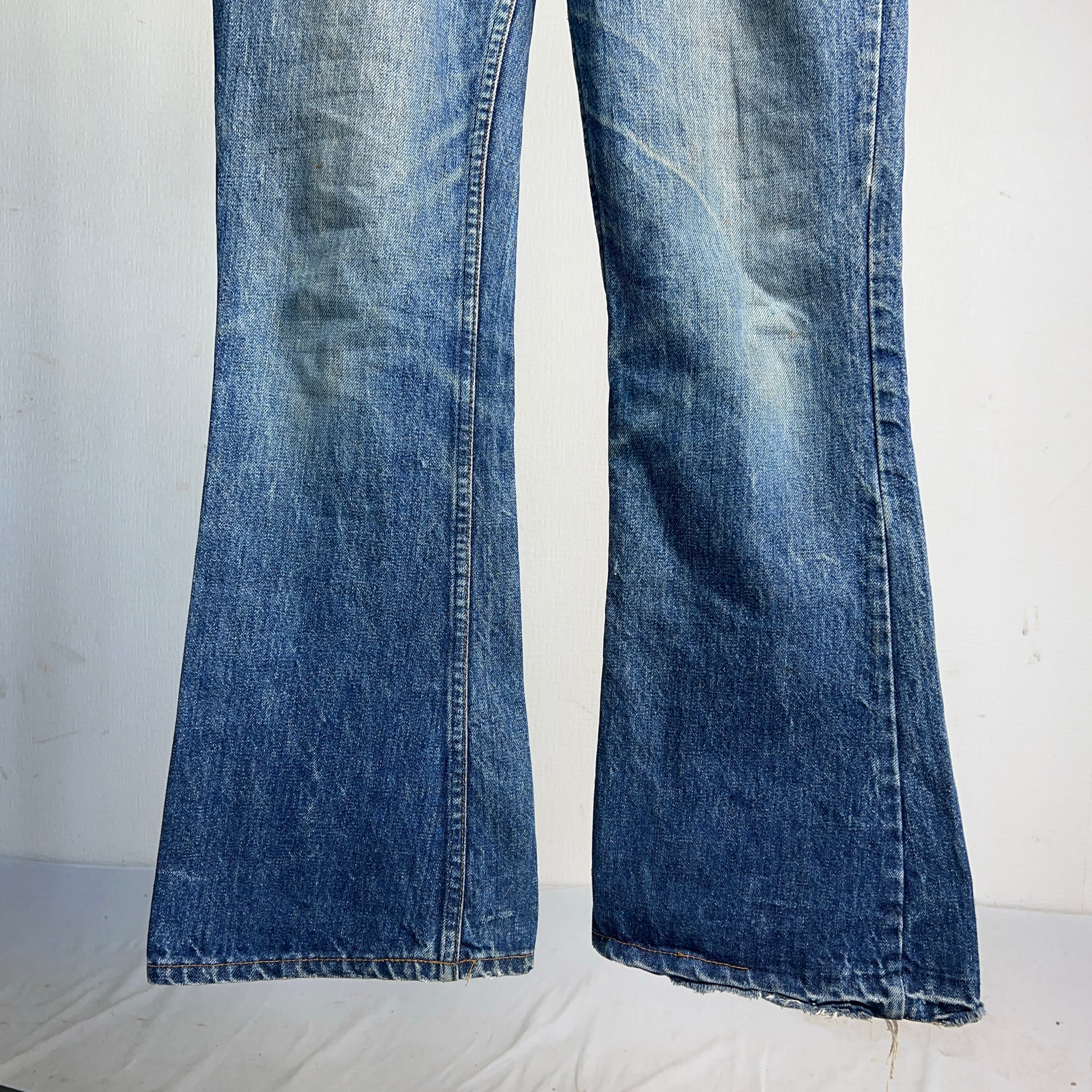 1970's Levi's 646-0217 FLARE DENIM PANTS W30.5 70年代 リーバイス