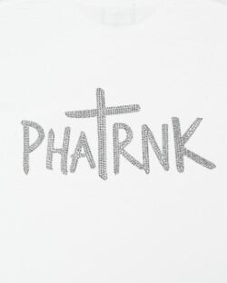 BASIC BACK LOGO RHINESTONE L/S TEE | PHATRNK OFFICIAL ONLINE STORE