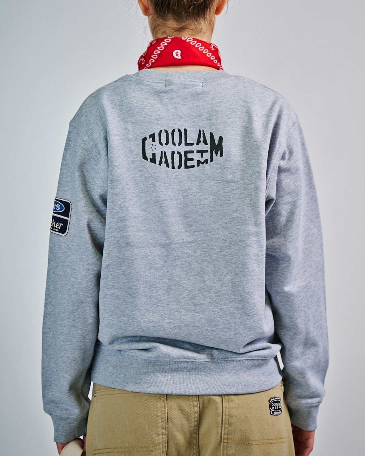 CL-WaveプリントベーシックTOPS (GRAY)　CQ-49071
