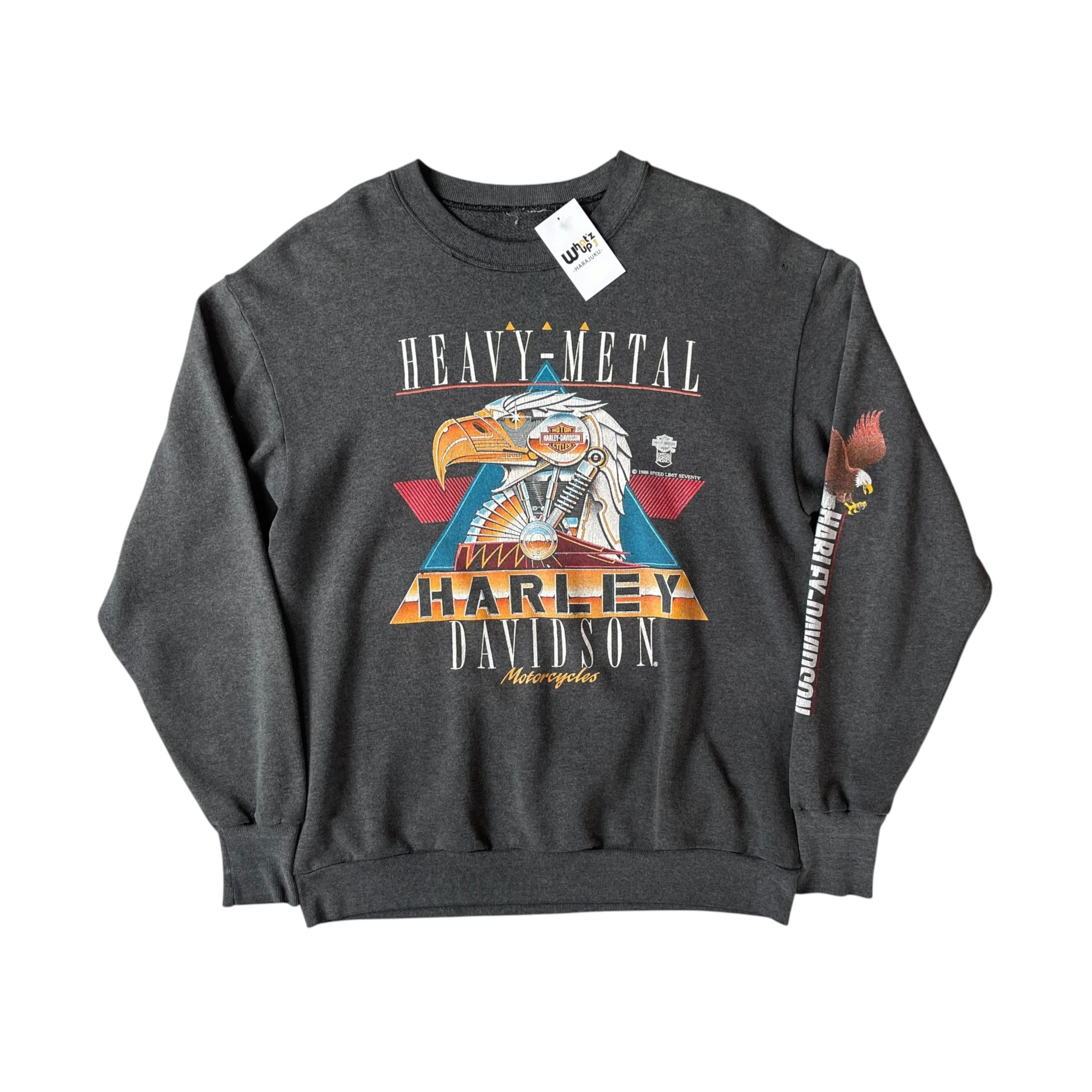 Good Fade!! 1989s Harley-Davidson Sweat
