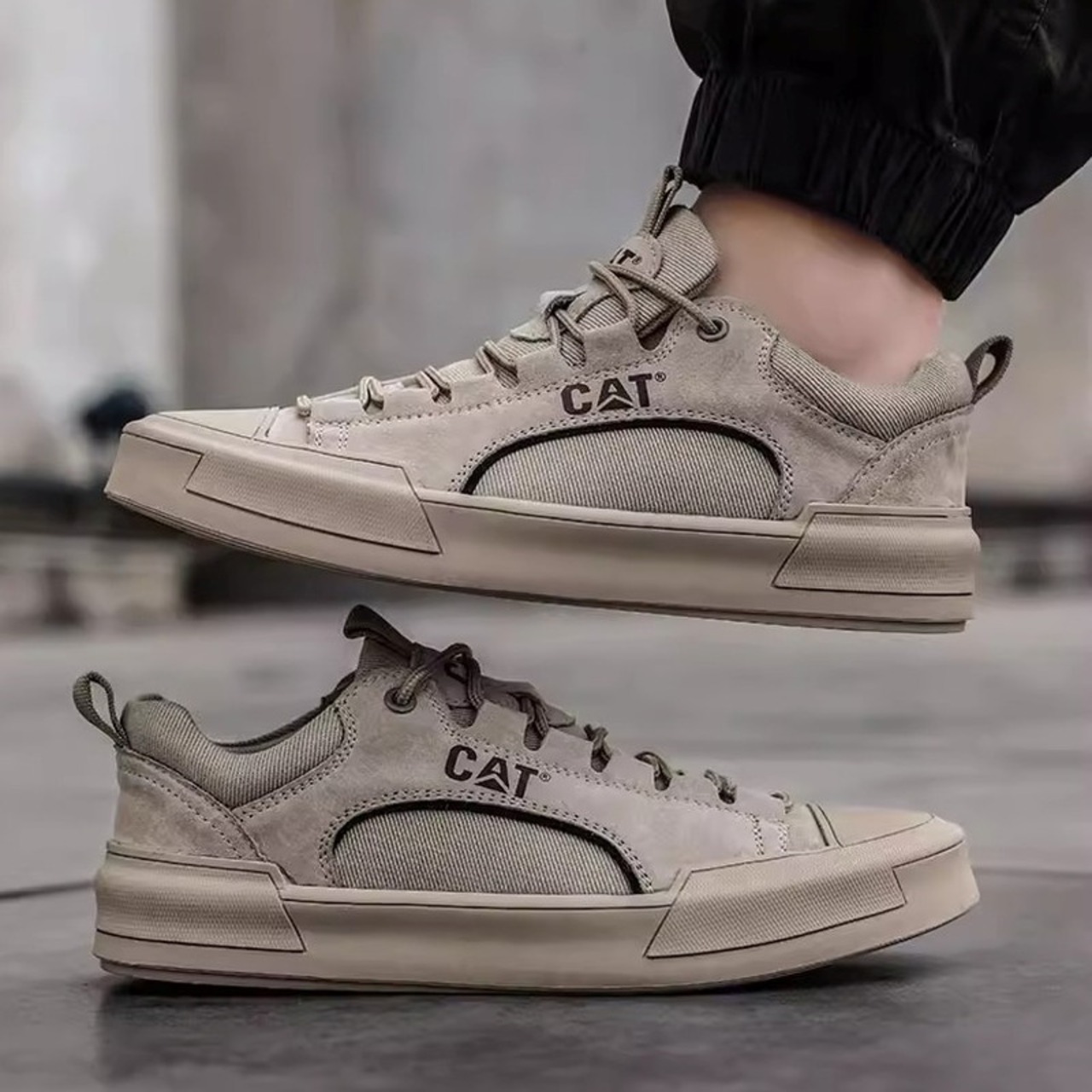 lace-up low cut flat casual sneakers ◇3color H0997