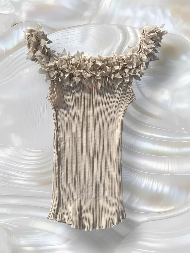 fairy grunge pleats tops