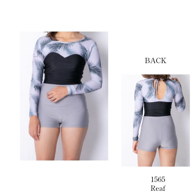 パット付きラッシュガード1体型水着 【21W18-91S】Exceed/ Rash Guard