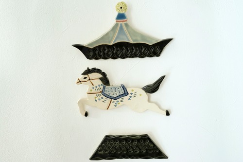 54「メリーゴーランド」  POTTERY STUDIO K 作