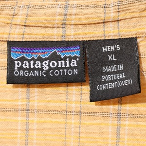 美品 XL ポルトガル製 02年 A/C Yarn Dye Shirt Patagonia ACシャツ ヤーンダイ パタゴニア