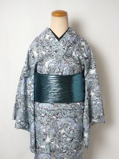 【受注商品】Rumi Rockキモノ「チェルシー」ホワイト　[A1658]