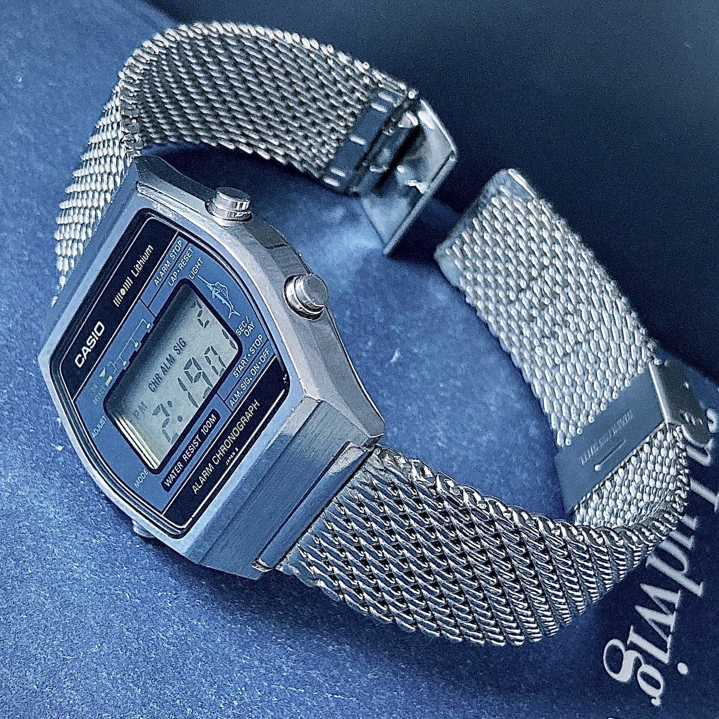 商品番号156 casio w250青 Marlin | ふるカシ時計