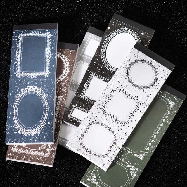 星空のミシン目入りコラージュ用メモ　3種30枚入り　星辰（Starshine）シリーズ[TG-20m]