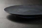 MORIYAMA グラファイトブラック フラットプレート φ16.0cm