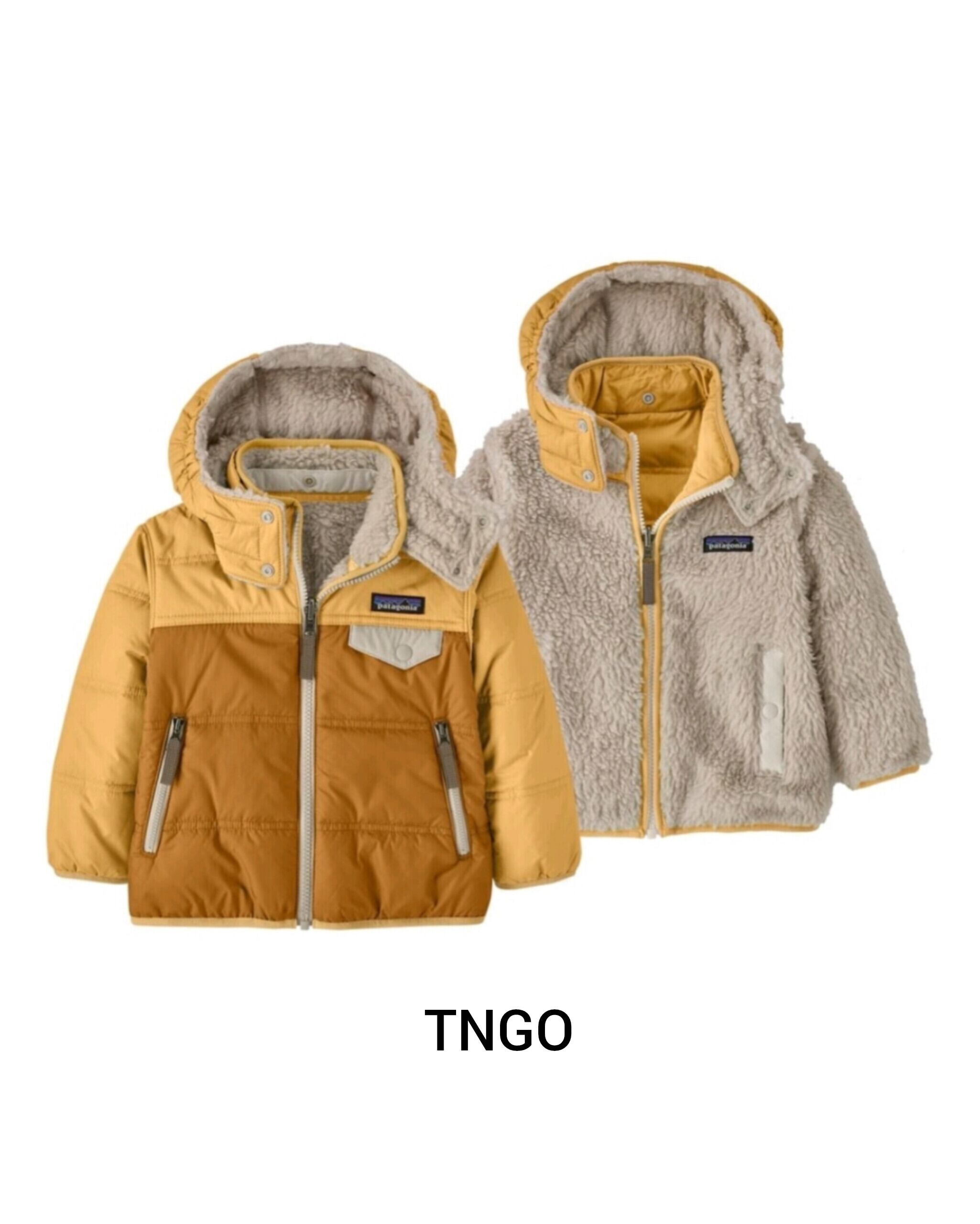 patagonia】ベビー・リバーシブル・トリブルズ・フーディ / 2COLORS