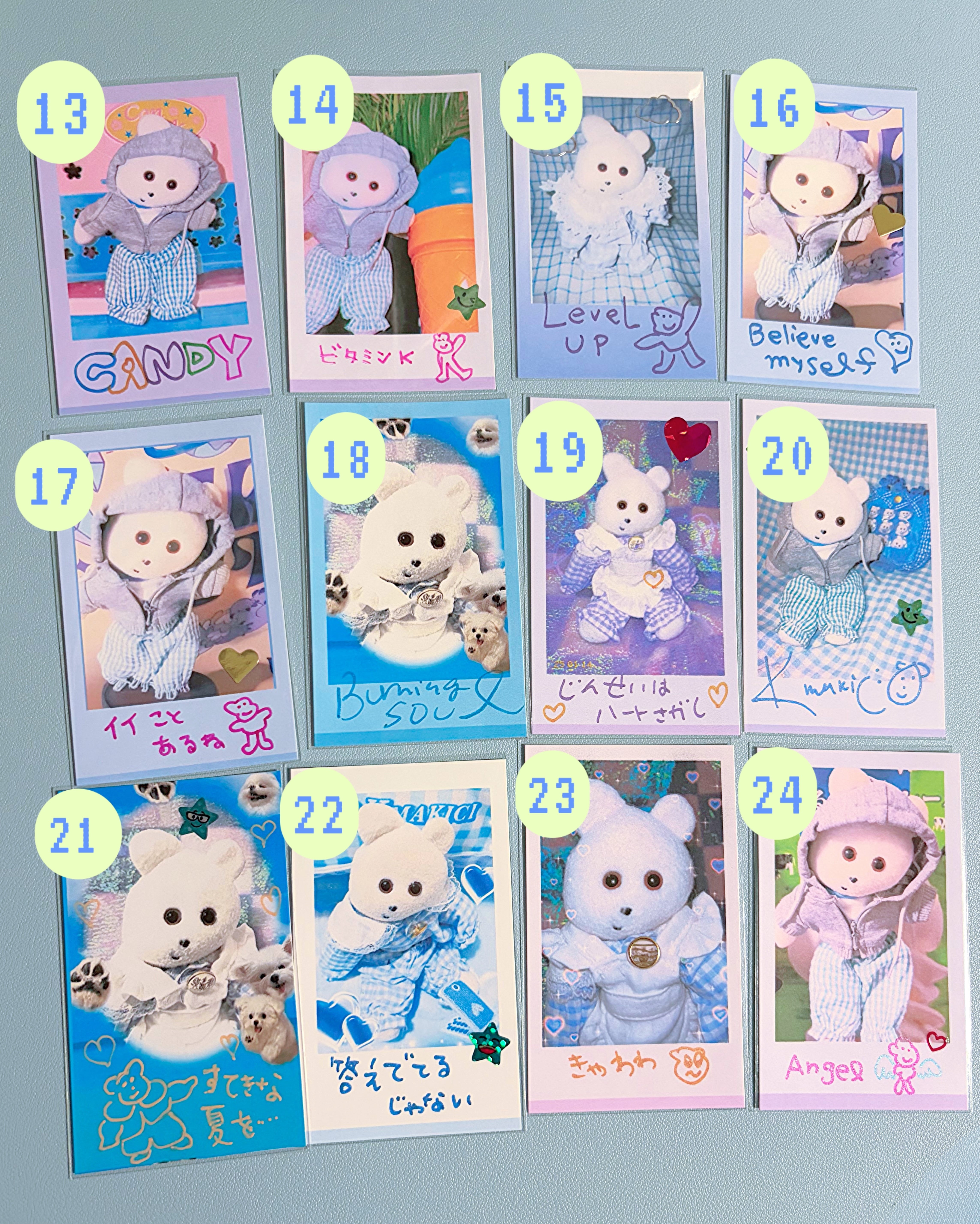 直筆サインカード | くまきちショップ