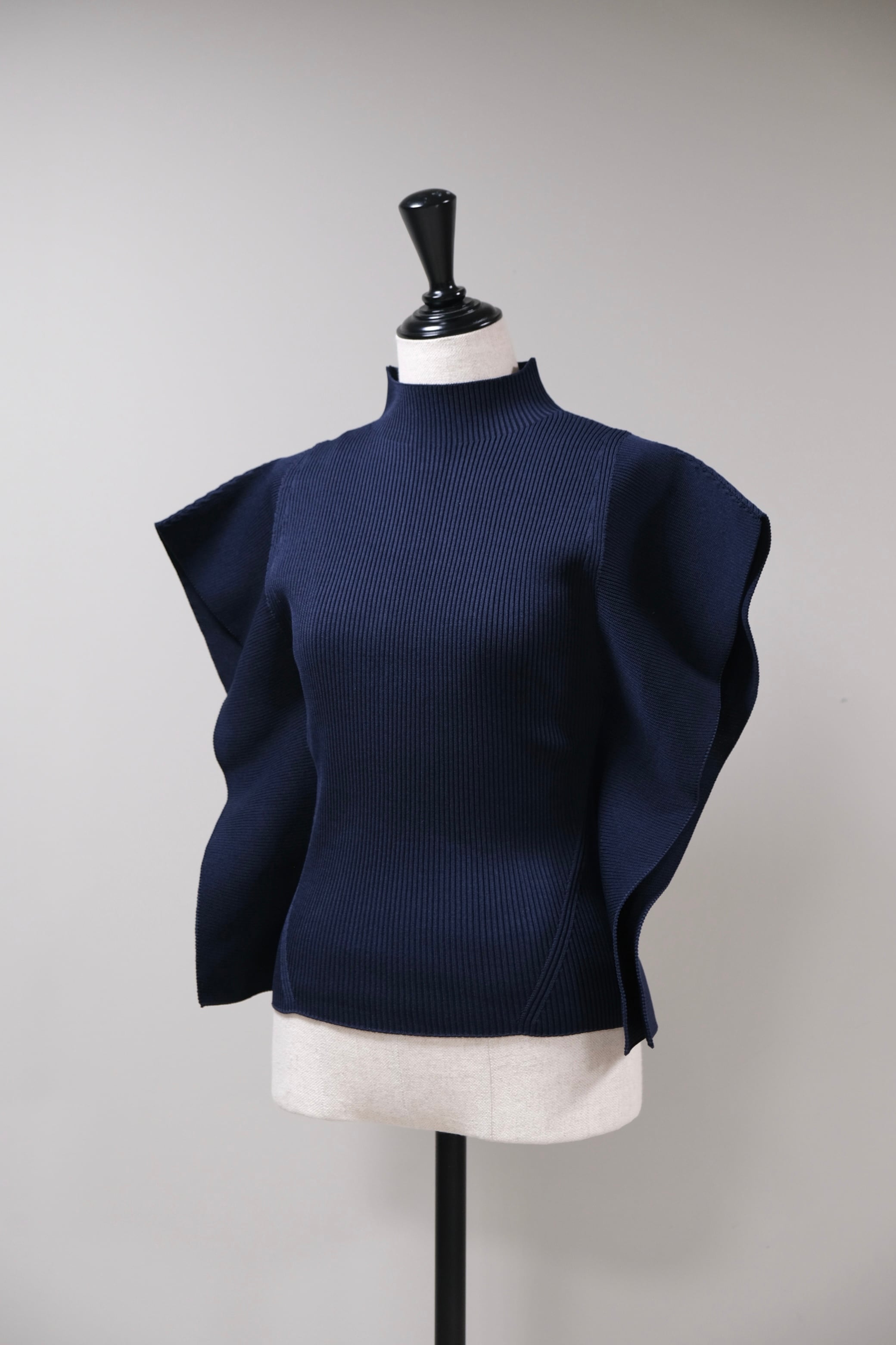 CFCL】PORTRAIT CREASE TOP -NAVY- | loop