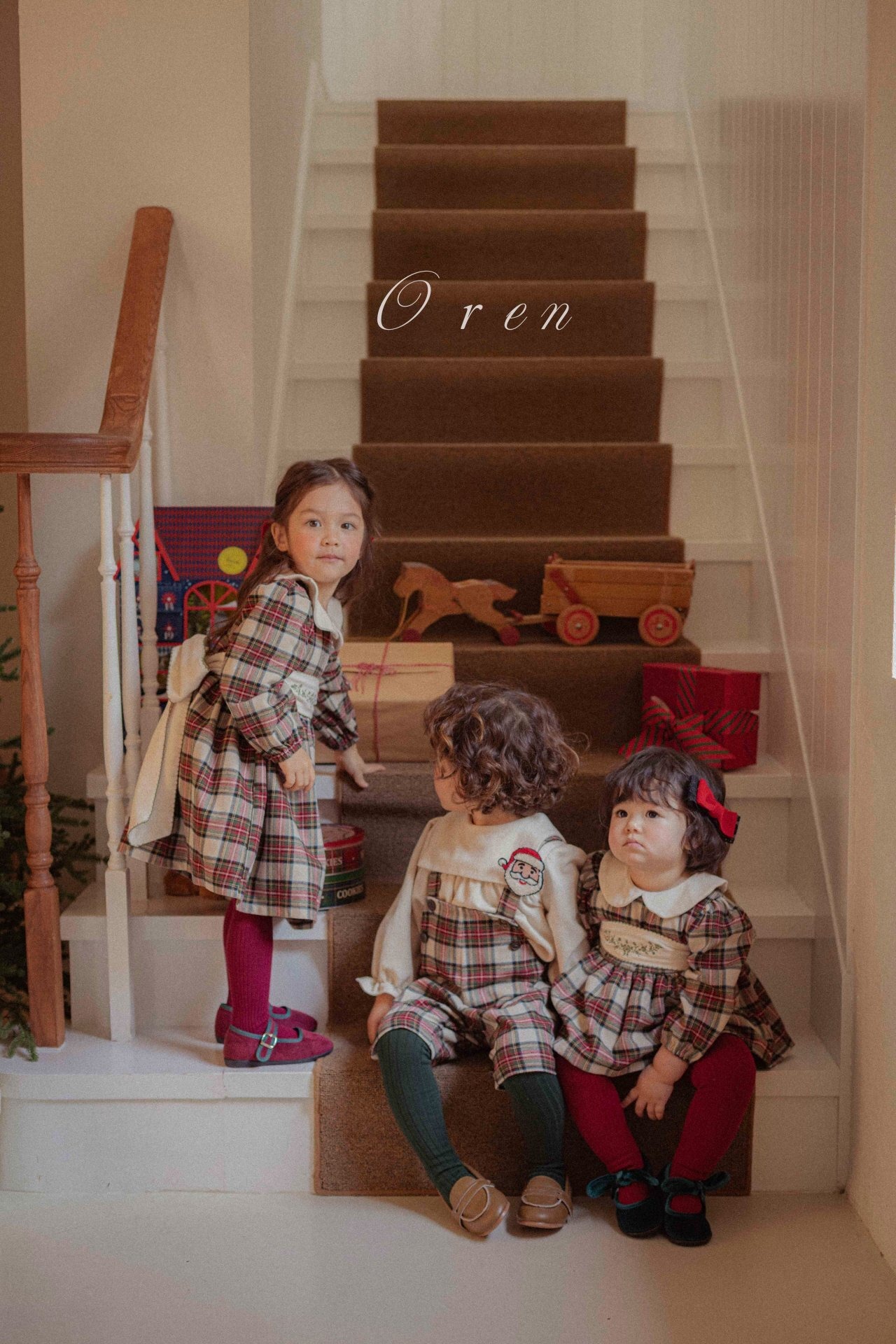 Oren X-mas［取寄］noellia check overall