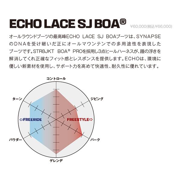 SALOMON ECHO LACE SJ BOA 22-23 26.5cm