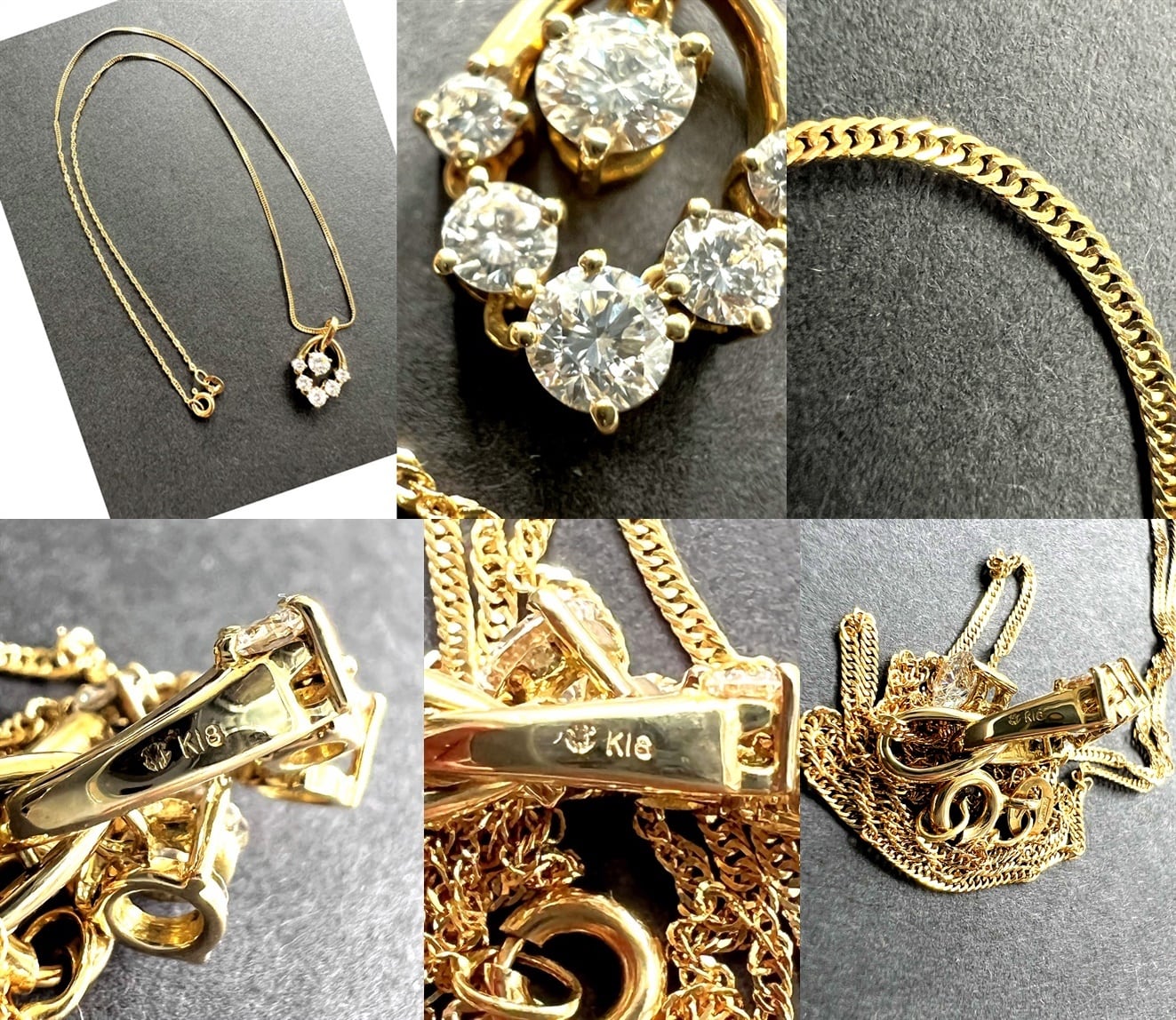 K18YG イエローゴールド シトリントパーズ0.66ct 六芒星 モチーフ