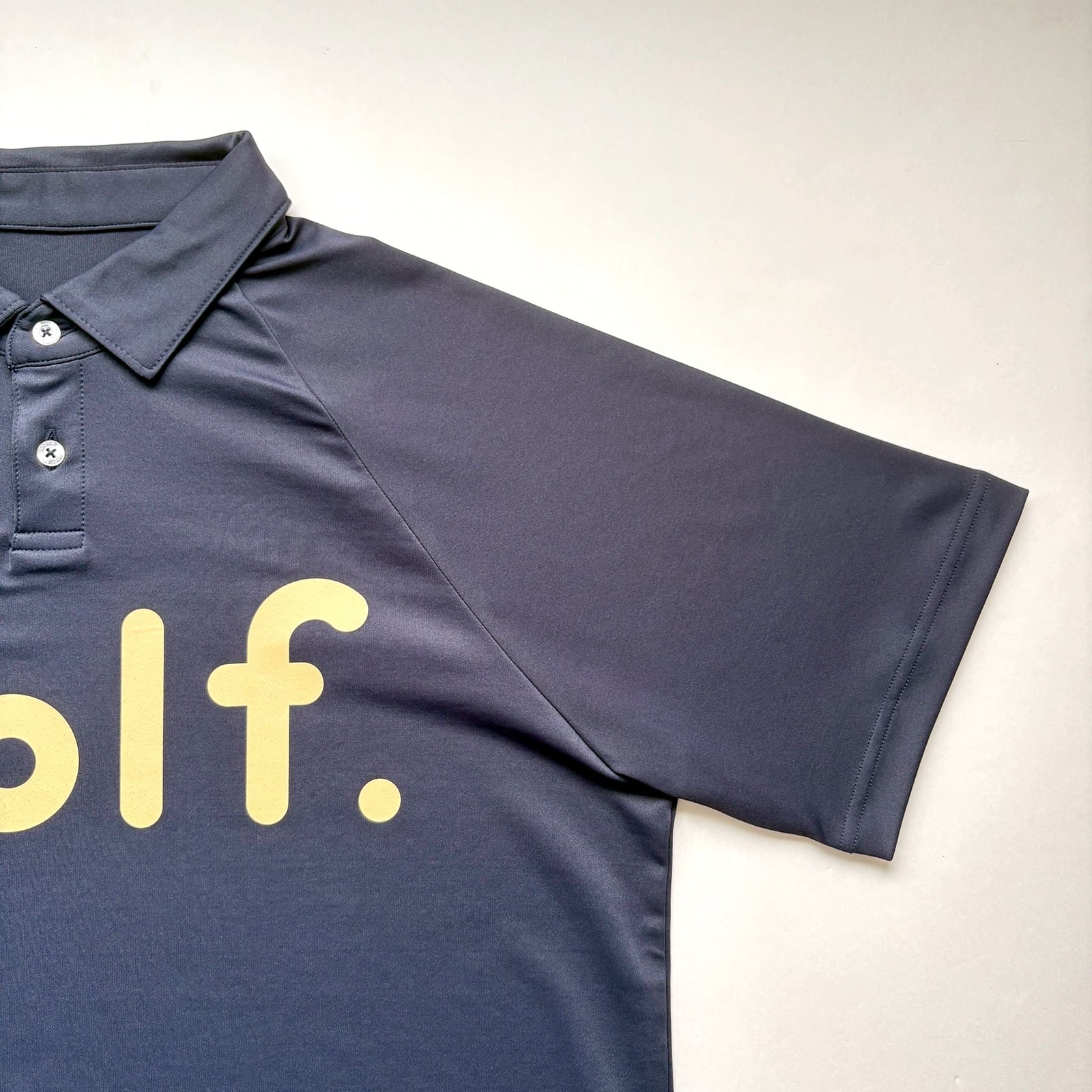 LOGO PRINT POLO SHIRT -DARK NAVY- | 8G SHOOT WEBSTORE