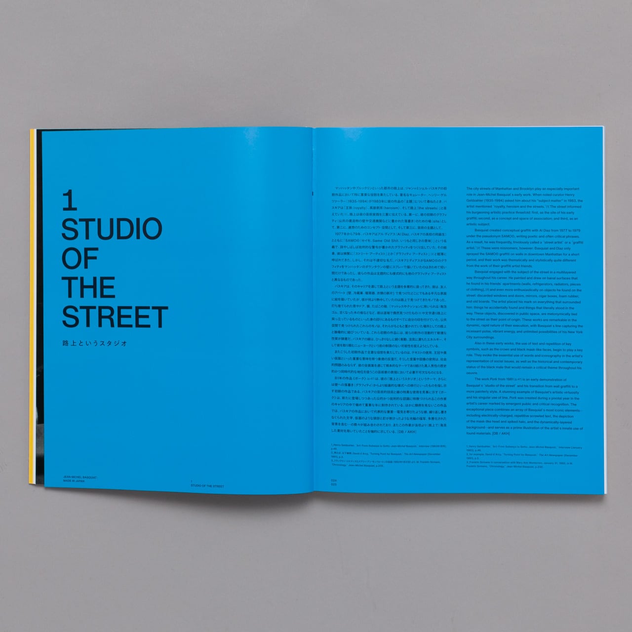 図録『バスキア展 メイド・イン・ジャパン』 | ブルーシープショップ