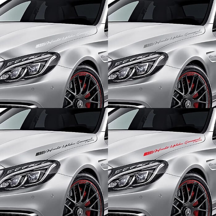 メルル様注文ページ ステッカー デカール Aufrecht Melcher Grossaspach Mercedes Benz AMG