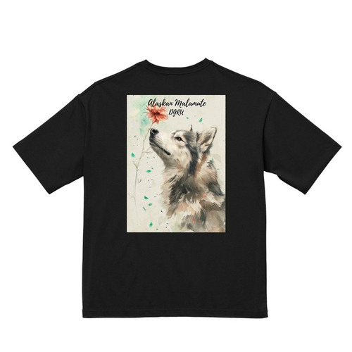 アラスカン・マラミュート　ビックシルエットTシャツ