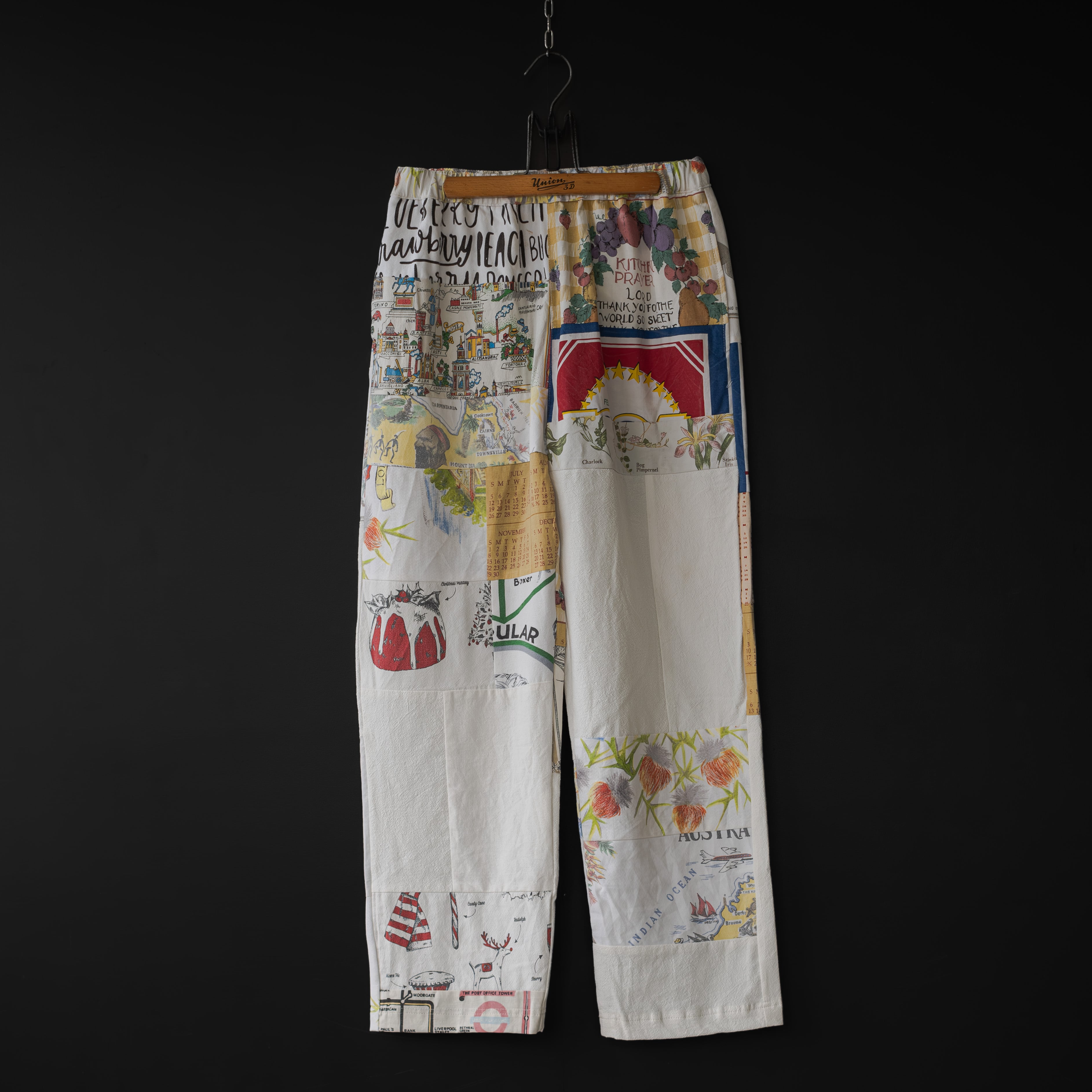 Mr. Remake Man.】 used tapestry remake pants ⑤ (size L) | dros dro