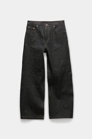 [COOR] Rigid Semi Wide Jeans (Indigo) 正規品 韓国ブランド 韓国通販 韓国代行 韓国ファッション クール クーア クアー 日本 店舗