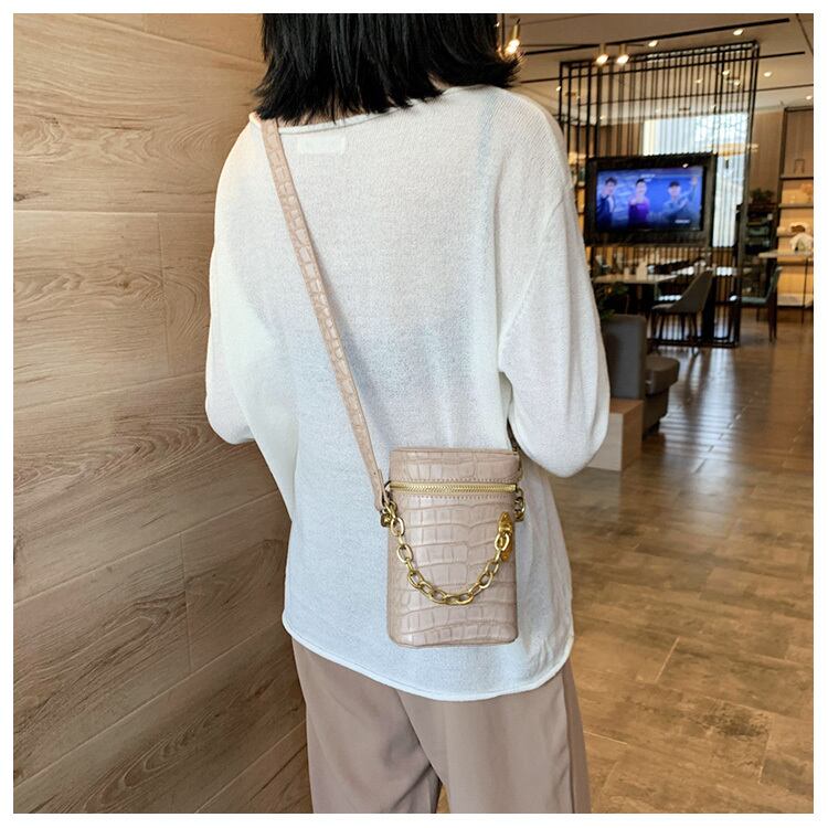 バッグレディースバッグ2020新しいファッションチェーンメッセンジャーバッグネットレッドワイルドクロコダイルパターンショルダー携帯電話バッグ潮 Tiancai_Wing_Bag8973246