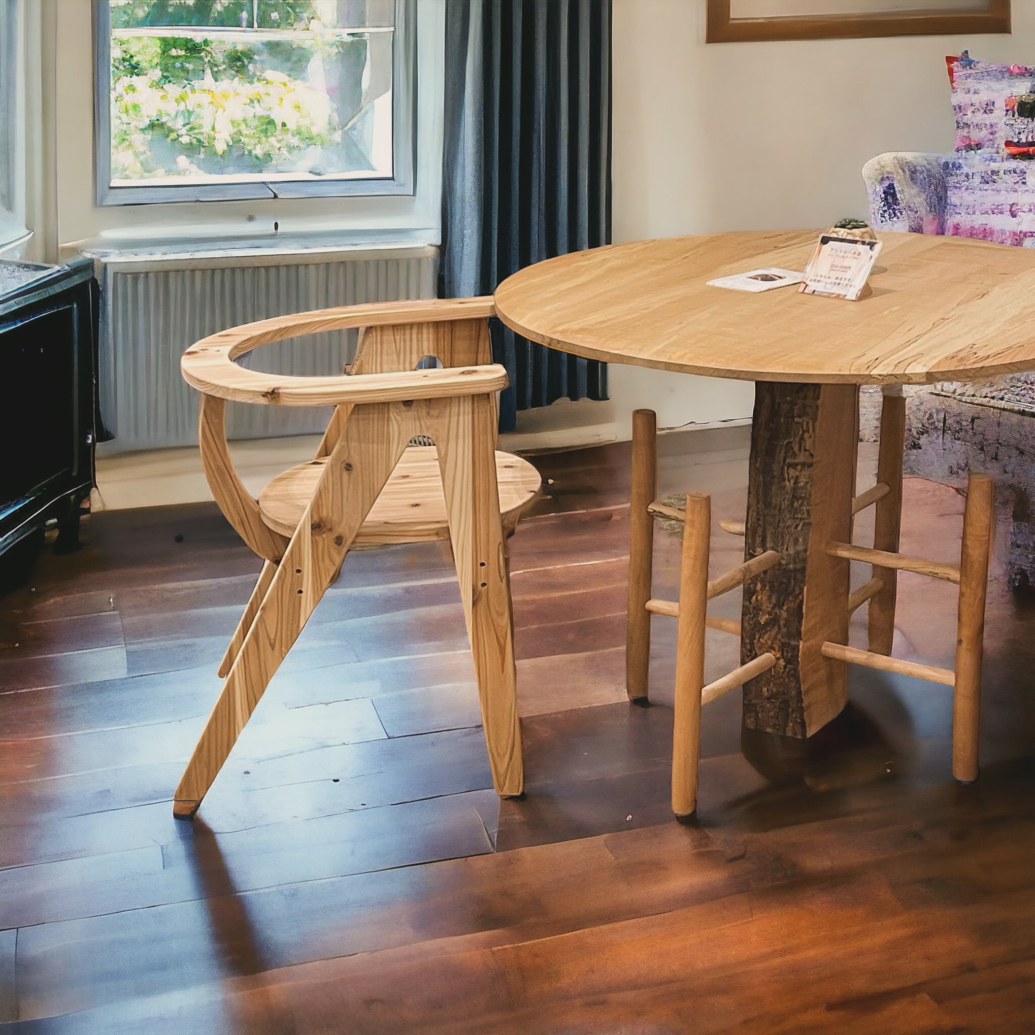 タモ】オーダー家具屋が作る優しさの椅子 身体に合わせて選べる展開 M