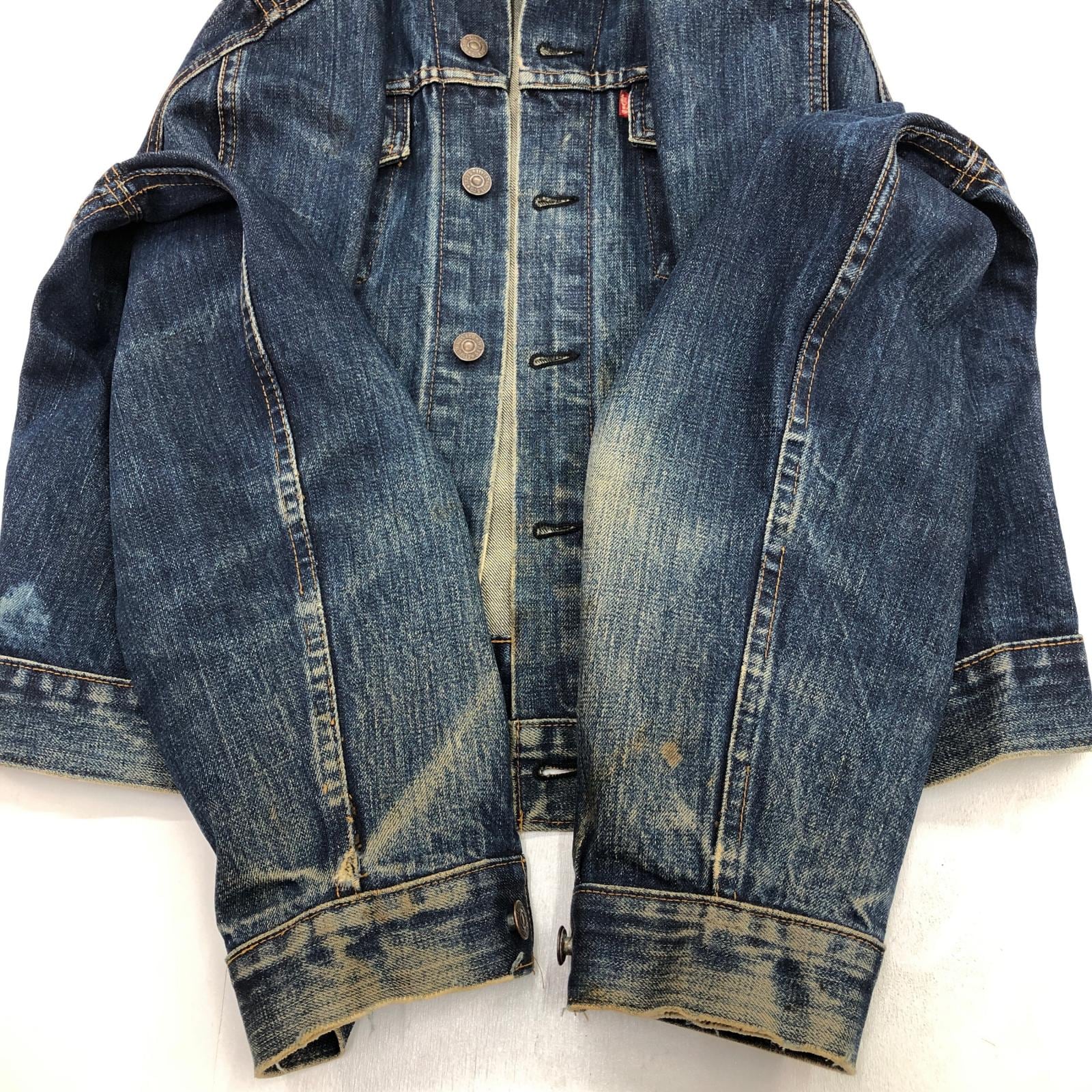 LEVI'S リーバイス 60年代 USA製 70505 4th BIG E 不均等V ボタン裏