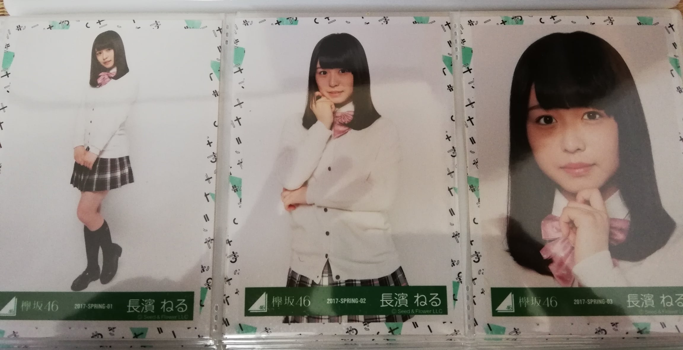 欅坂46　長濱ねる　生写真　コンプ