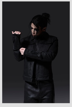 BH 26SS「ドリフター」ハンドメイドワックスコートデニムショート丈ジャケット