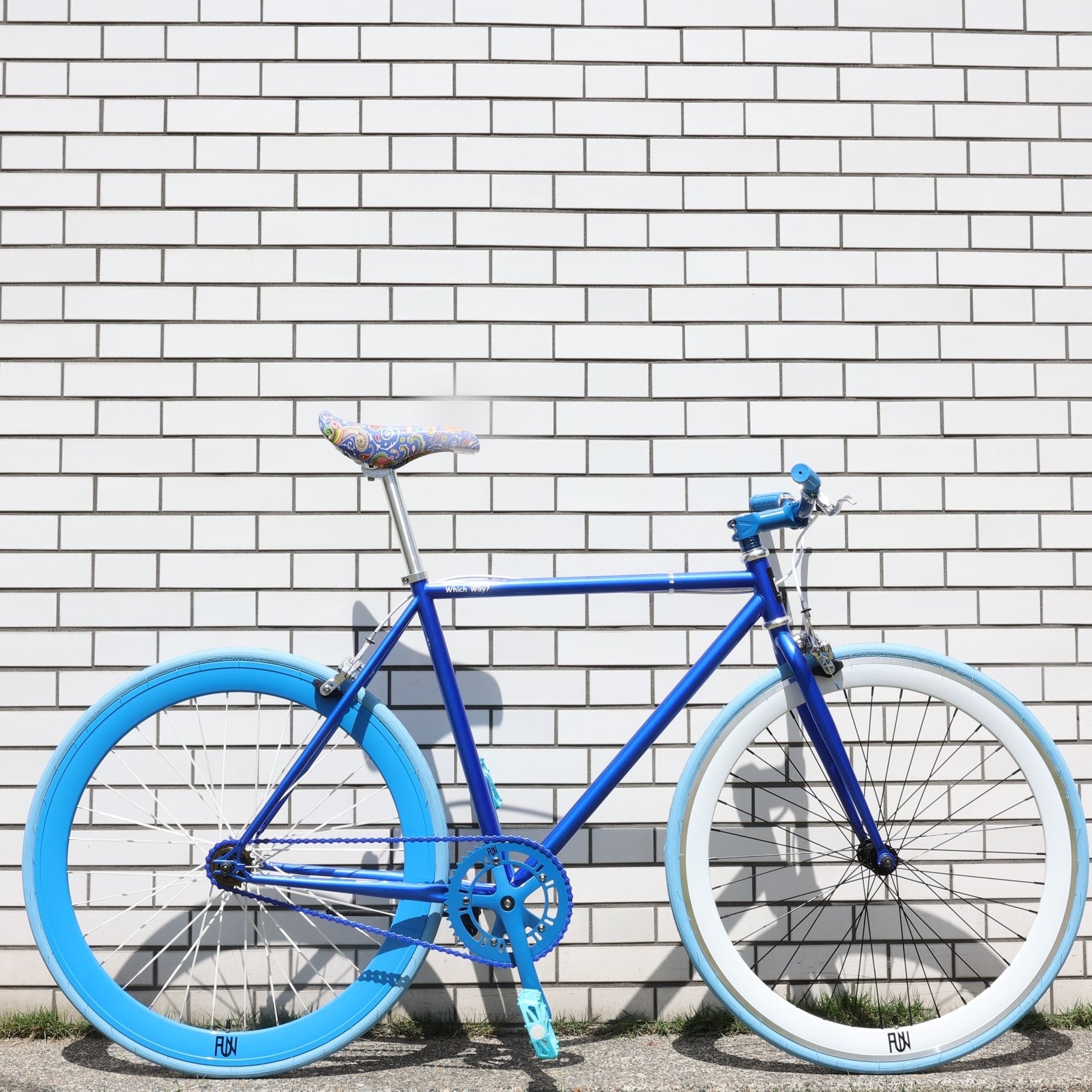 【新品】FUN 700C サイズ54 ダークグリーン ピストバイク 自転車FUNバイク