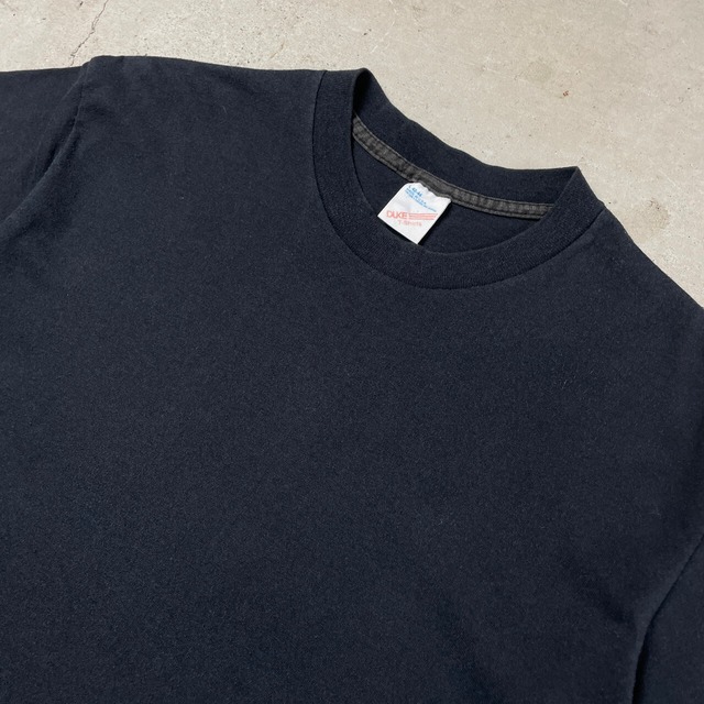 80年代 USA製 DUKE 無地 ブランクTシャツ メンズL 古着 80s 
