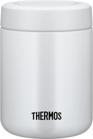 【努力特価】サーモス 真空断熱スープジャー 500ml ホワイトグレー スタンダードモデル 保温保冷 お手入れ簡単 口当たりがやさしい丸口設計 JBR-501 WHGY