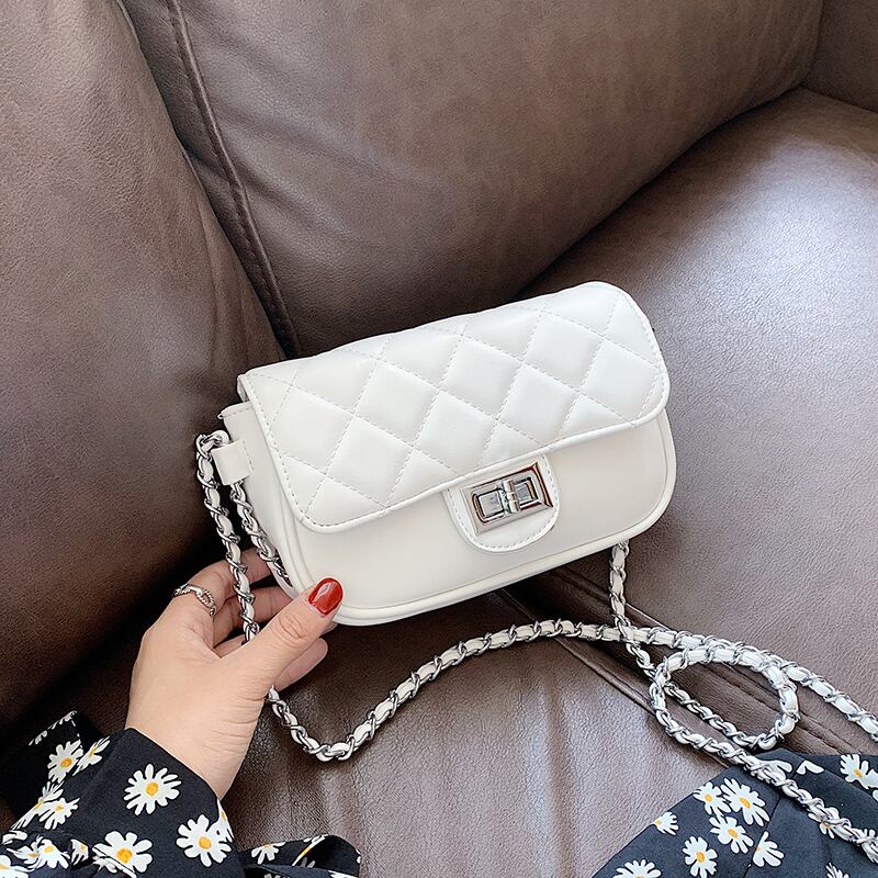 Shangxinレディーススモールバッグ2020新しい波夏ファッションダイヤモンドチェーンシングルショルダーメッセンジャーバッグネット赤小さな正方形のバッグ Tiancai_Wing_Bag1198106