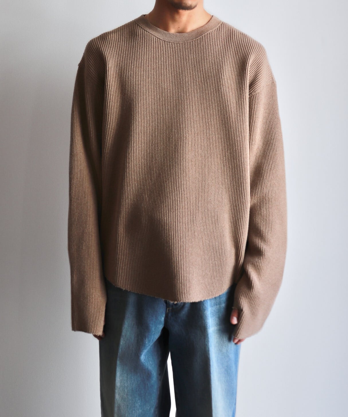 新品 UNUSED（アンユーズド）今期サーマルTシャツ 20220806022753071_215.jpg