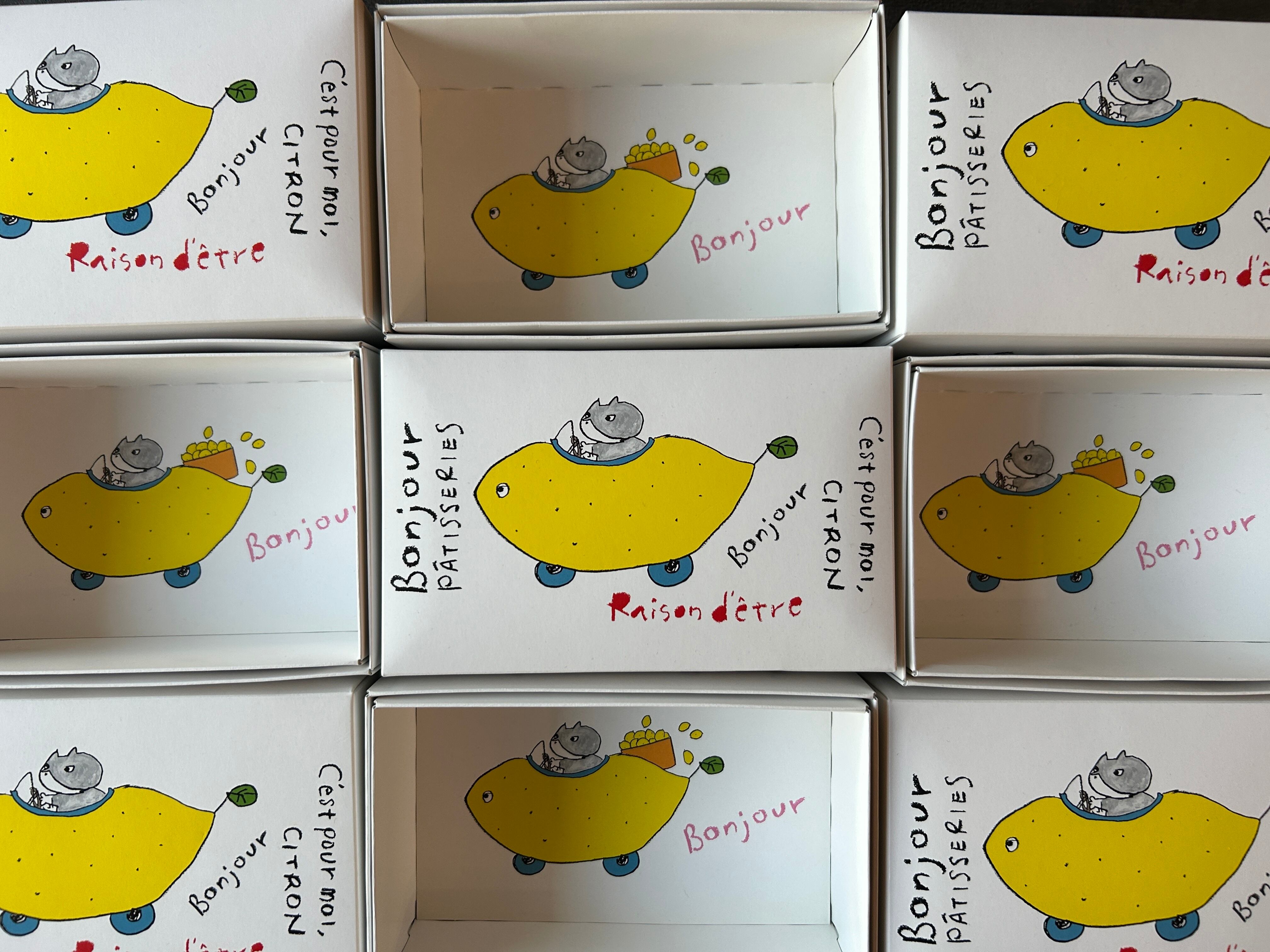 Lemon cake 6P Box - レモンケーキ6Pボックス | レゾンデートル広島